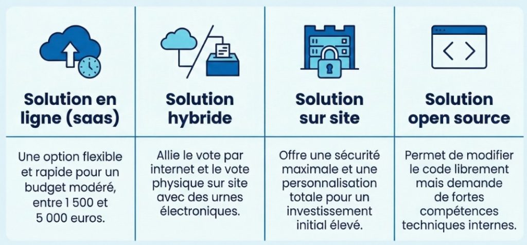 choix solution tarif vote électronique