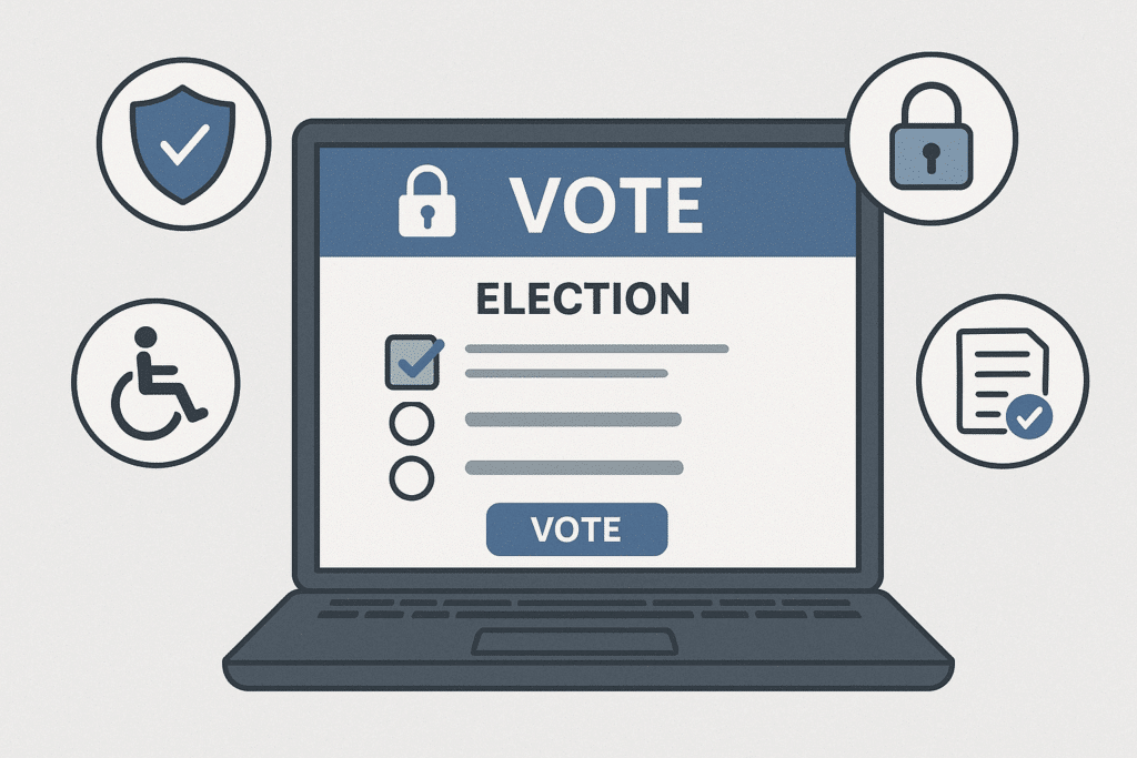 Critères techniques vote en ligne CSE
